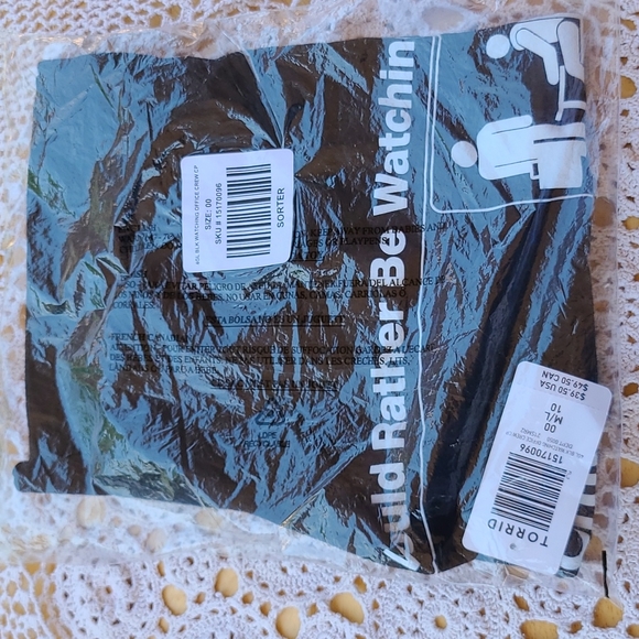 Torrid The Office TV Show SLIM FIT CREW TEE - BLACK - Picture 13 of 13